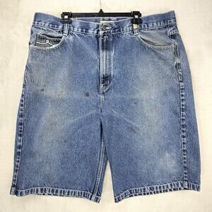 Vintage Kno Betta Shorts Men's 44 Fits 42 Denim Jeans Baggy Hip Hop Skater Y2K